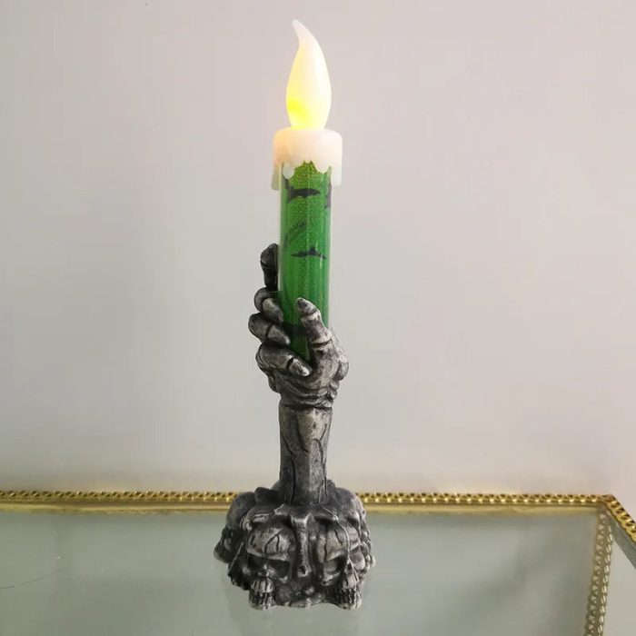 Skeleton Hand LED Candle