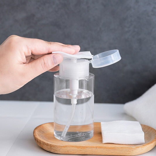 Transparent  Refillable Cosmetic Storage Travel Bottle