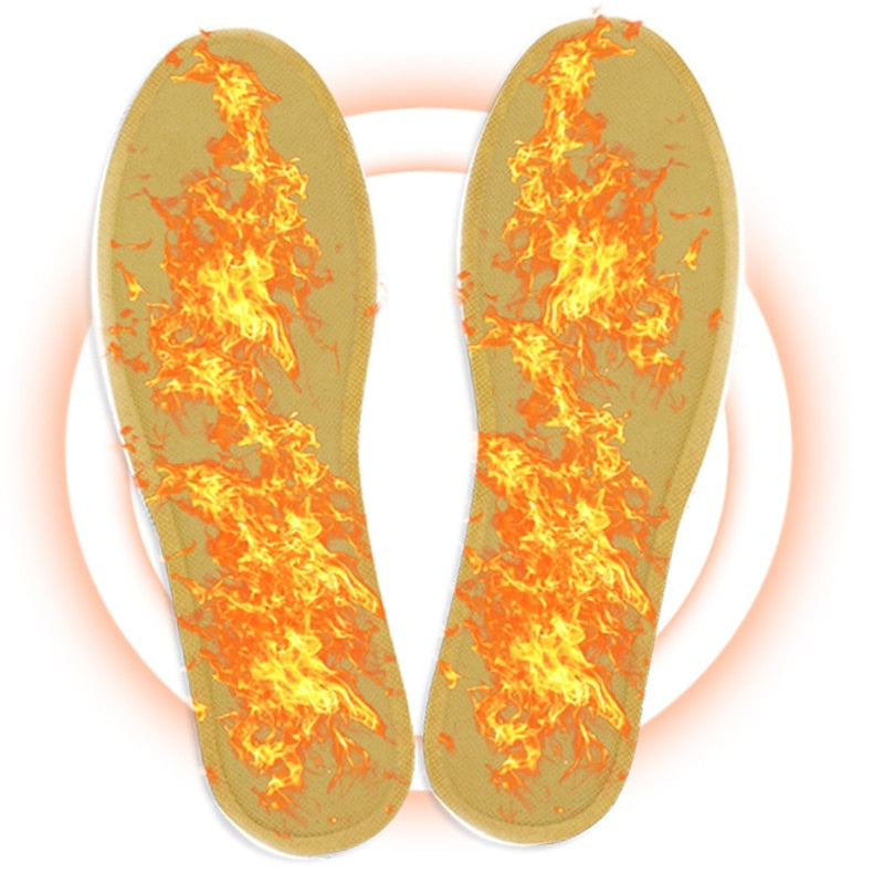 Self-heating Smart Shoe Insoles