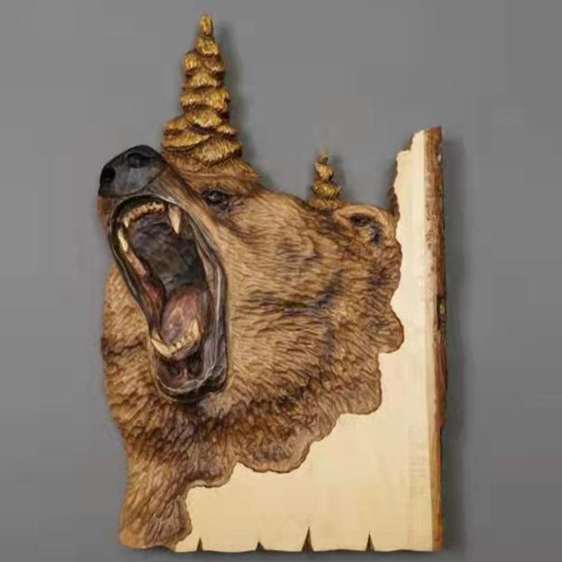 Handcrafted Nature Embrace Animal Sculptures Decor