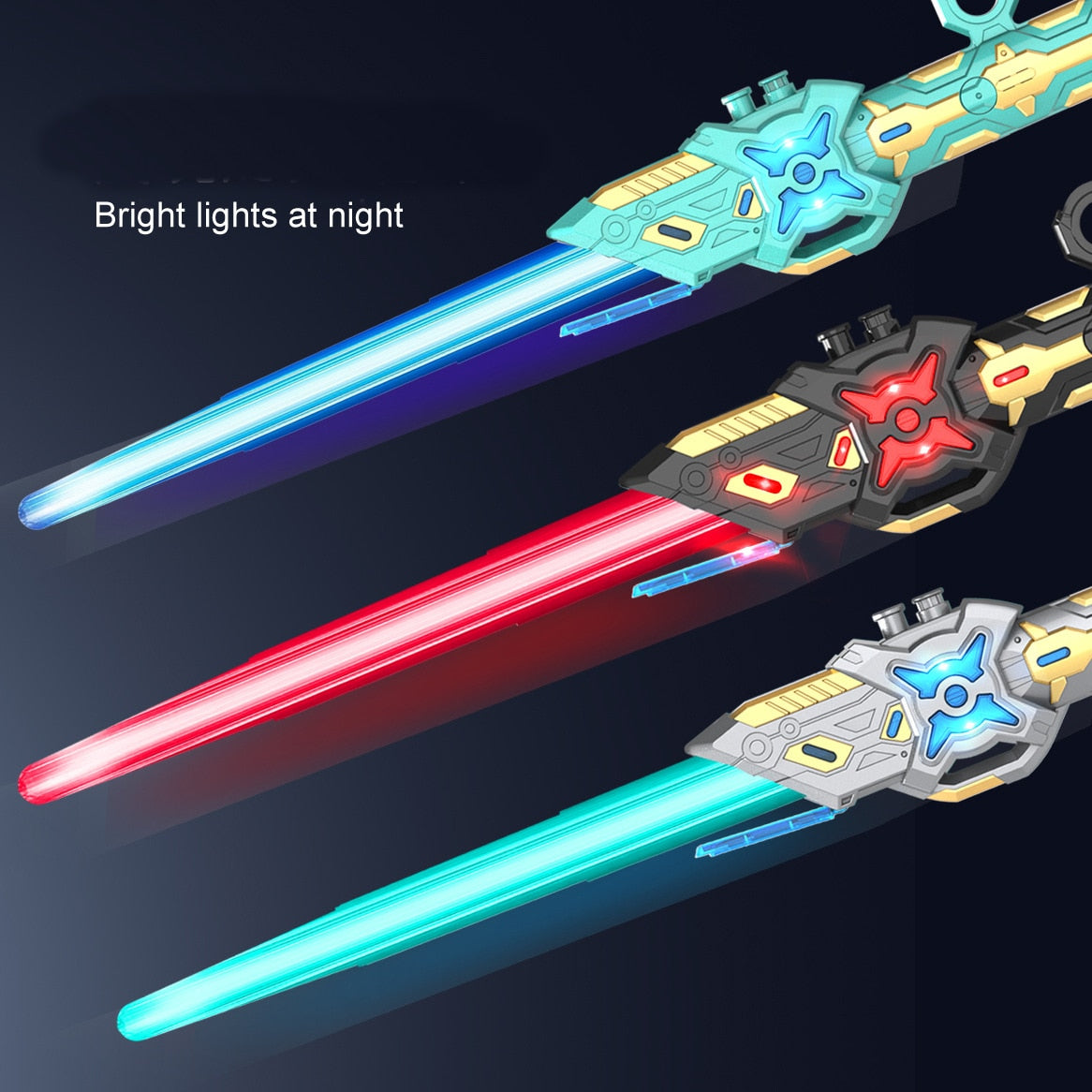 Rechargeable Telescopic Power Laser Toy Sword