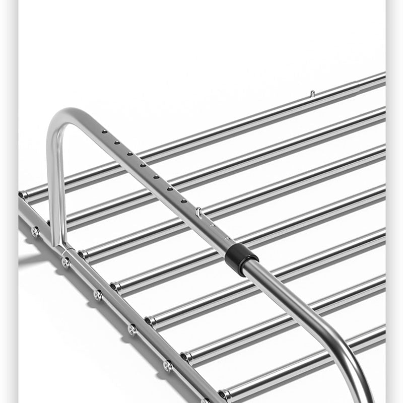 Stainless Steel Foldable Balcony Clothes Hanger