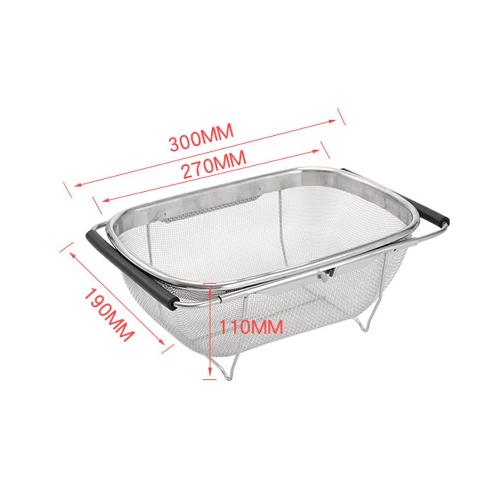 Over The Sink Telescopic Dish Rack - UTILITY5STORE