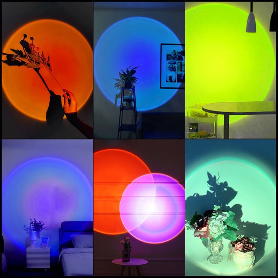 Mini USB Sunset Night Lamp