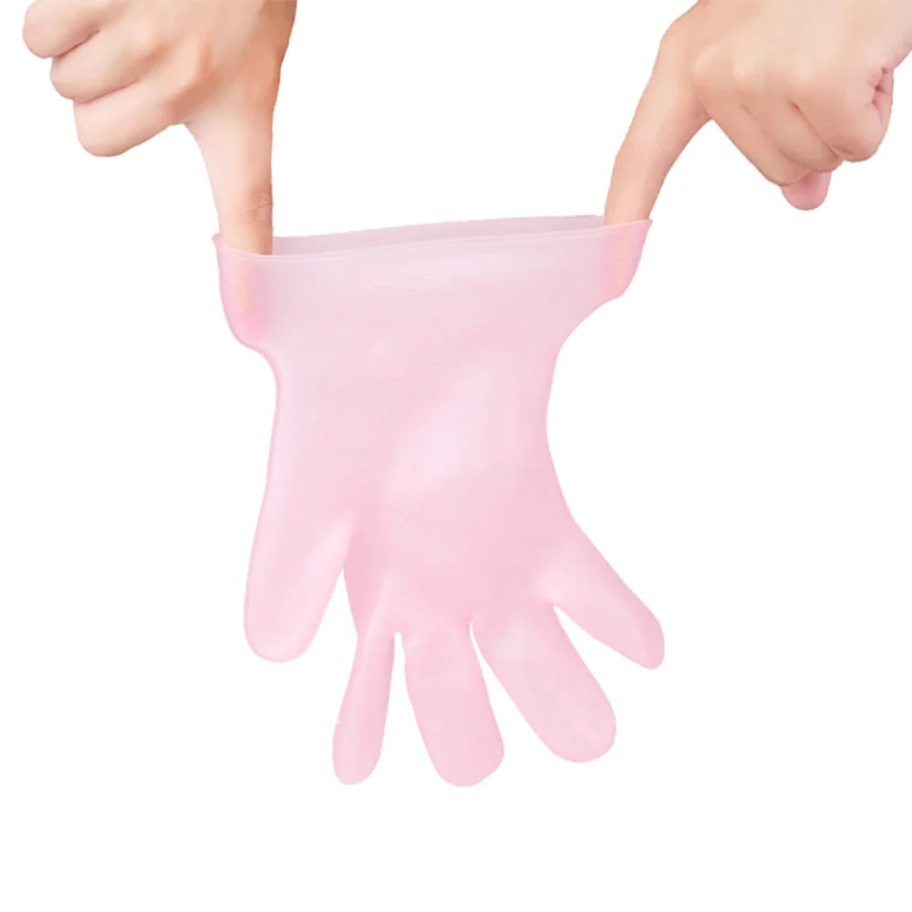 Waterproof Aqua Care Silicone Spa Gloves