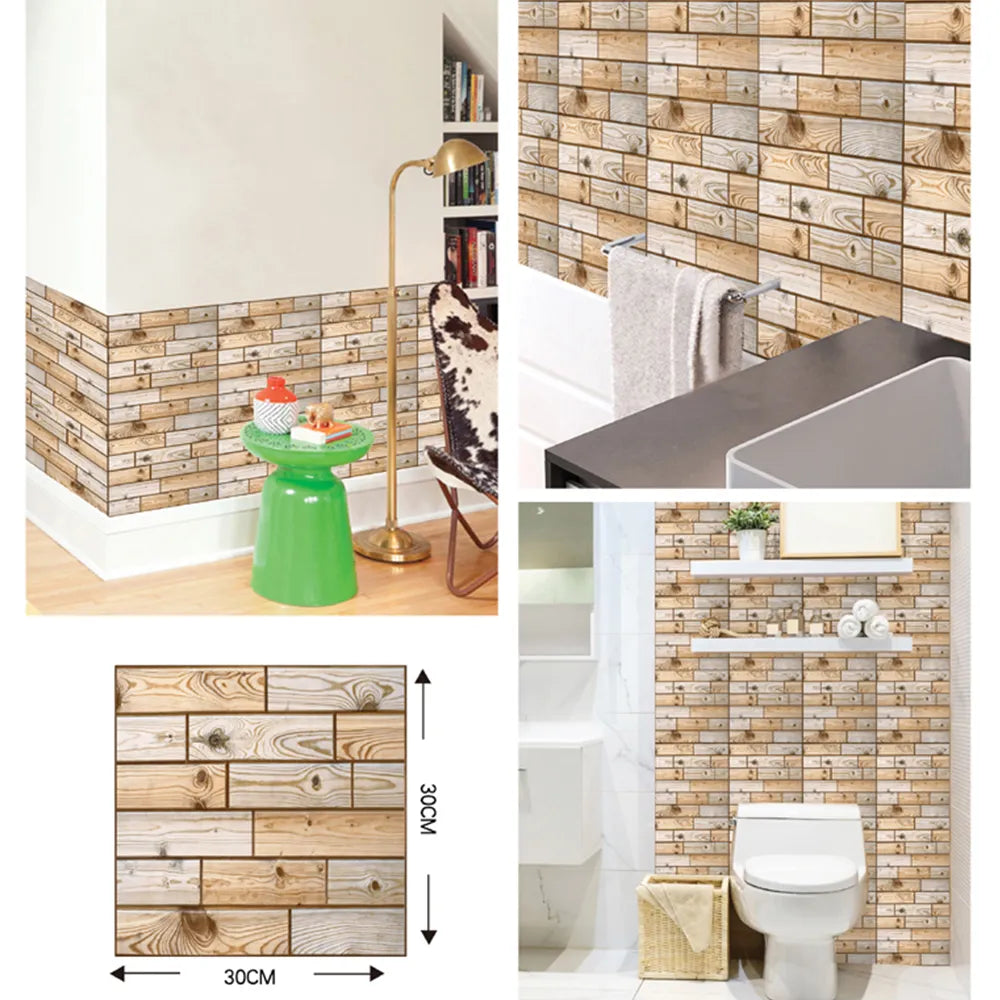 3D Wall Brick Pattern Decal - UTILITY5STORE