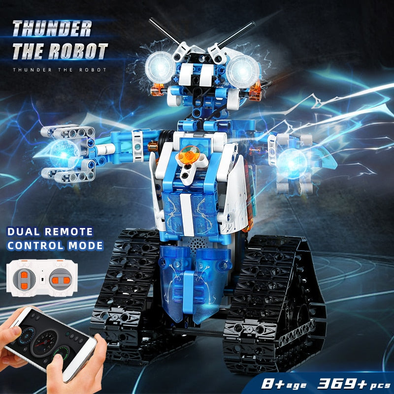 Intelligent Building Block RC Toy Robot