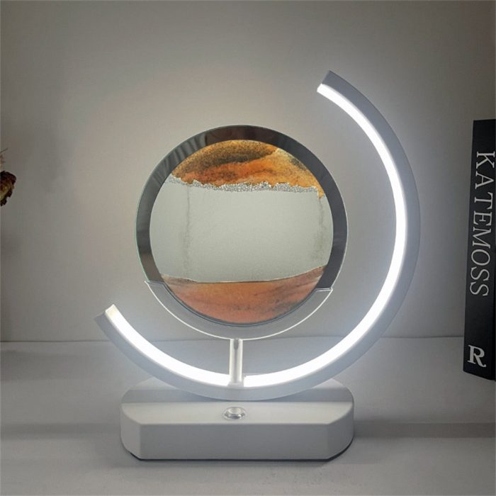 3D LED Flowing Sand Art Table Lamp - UTILITY5STORE