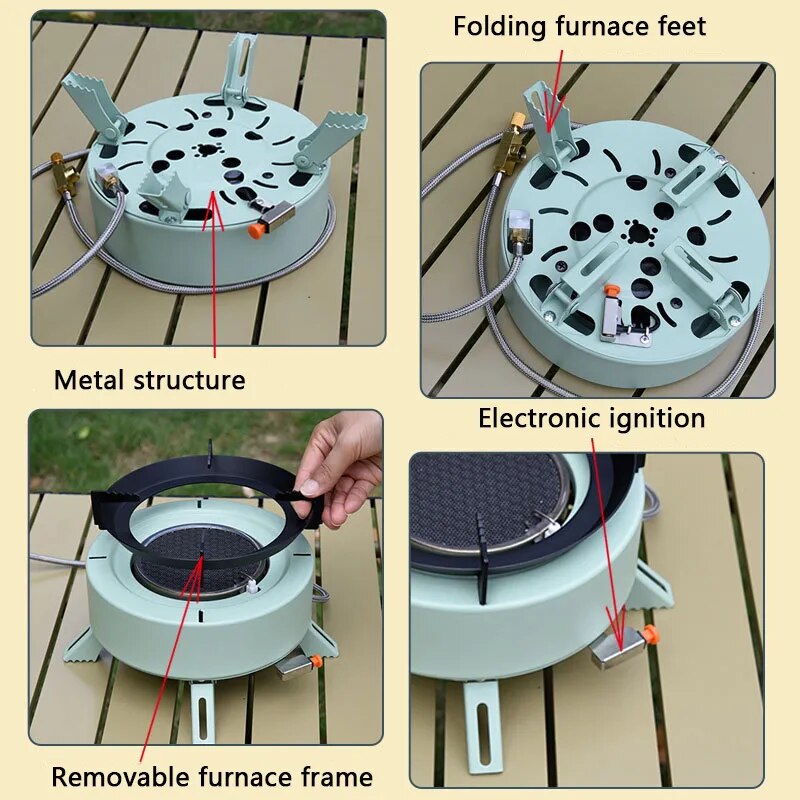 Heat Round Outdoor Portable Stove