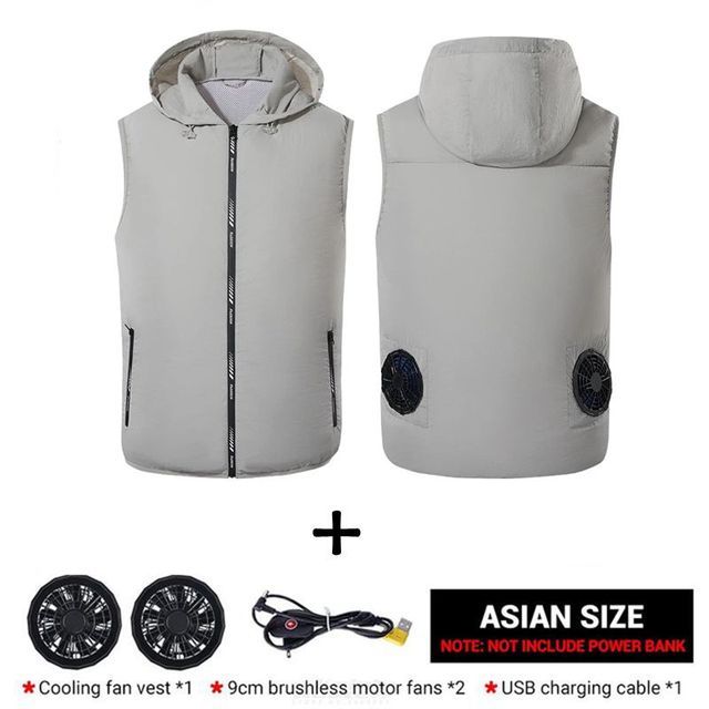 Outdoor Summer Cooling Fan Jacket - UTILITY5STORE