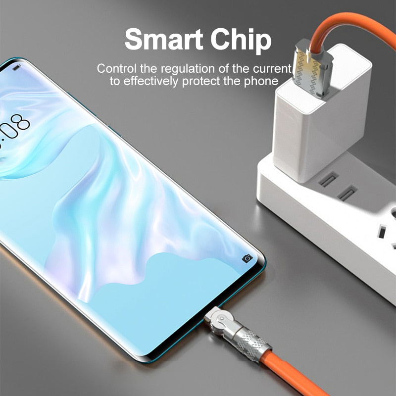 Cord Master Phone Fast Charging Rotatable Cable