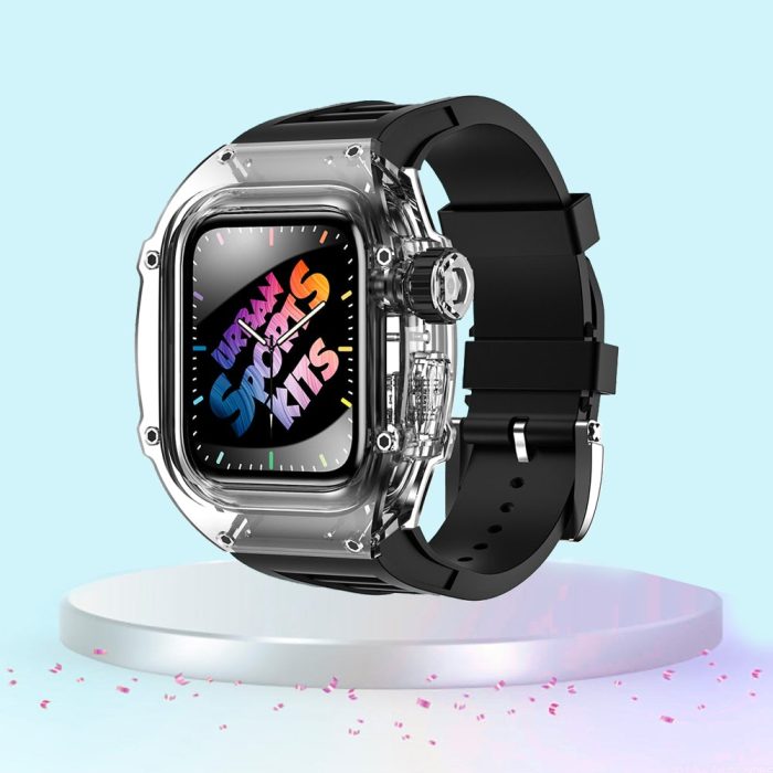 Transparent Smart Watch Strap Mod Kit Case