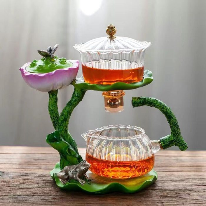 Mystic Lotus Incense Teapot