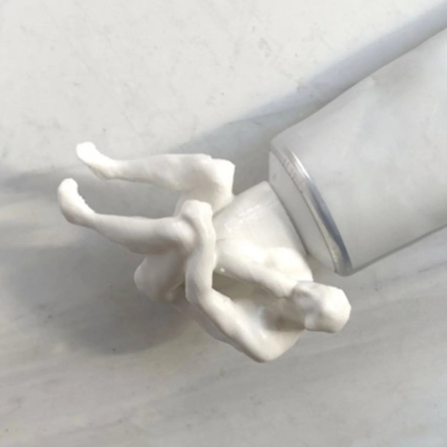 3D Printed Funny Toothpaste Dispenser Cap