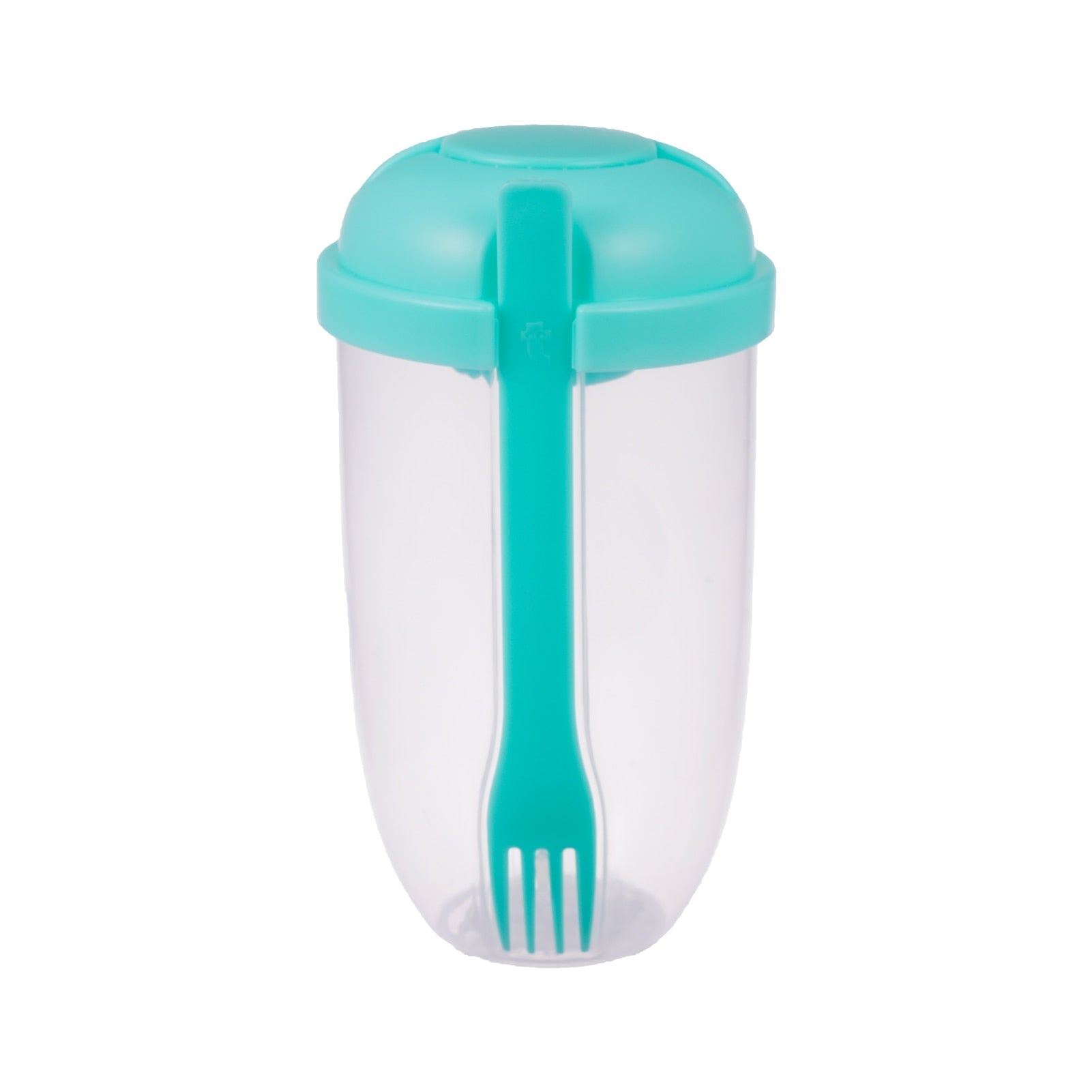 Portable Built-in Fork Mini Salad Cup