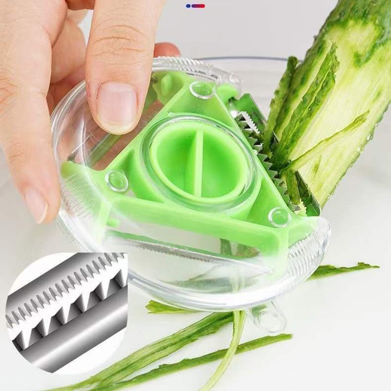 3in1 Stainless Steel Magic Peeler - UTILITY5STORE