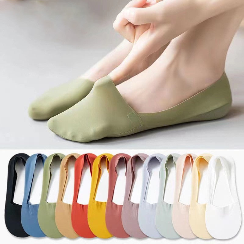 Comfy Non-Slip Invisible Breathable Women Socks