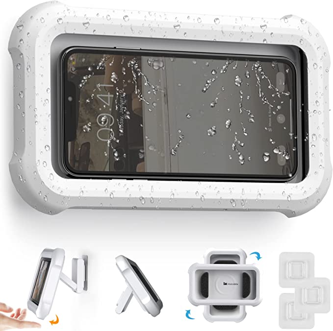 Rotatable Waterproof Shower Buddy Phone Holder