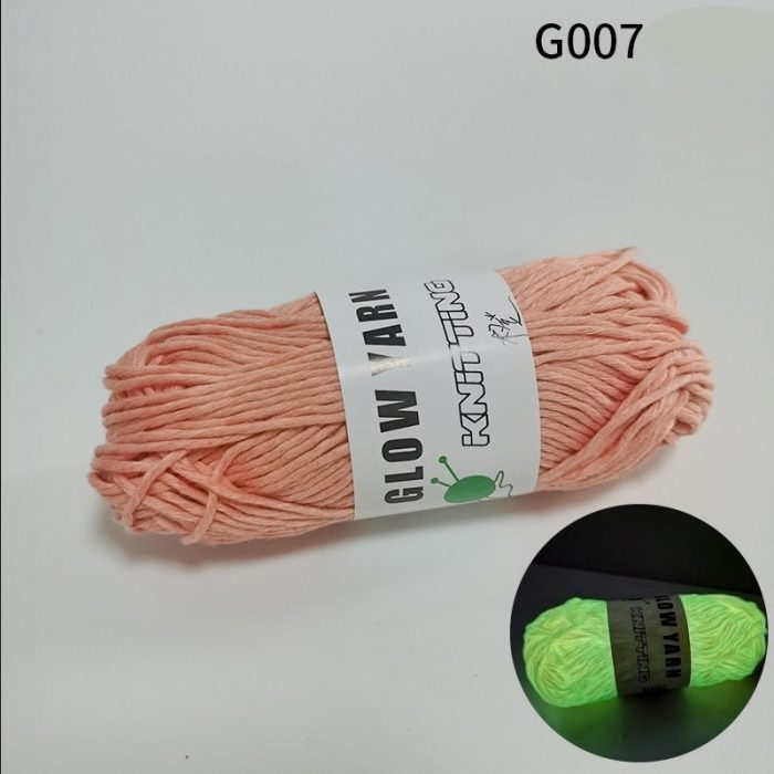 Sparkle Glow Luminous Knitting Yarn