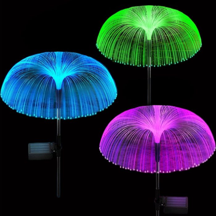 Solar-Powered Floating Jellyfish Garden Lights