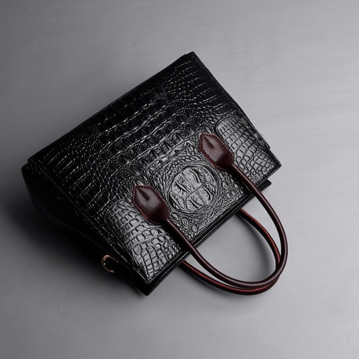 Elegant European Style Crocodile Pattern Women Bag