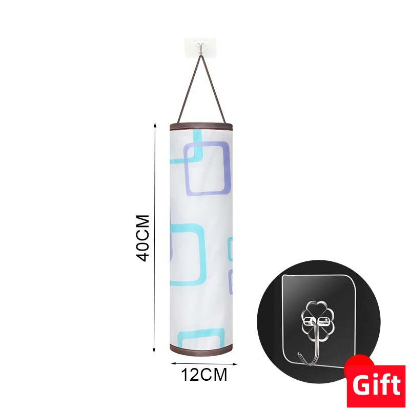 Wall-Mounted Plastic Bag Dispenser