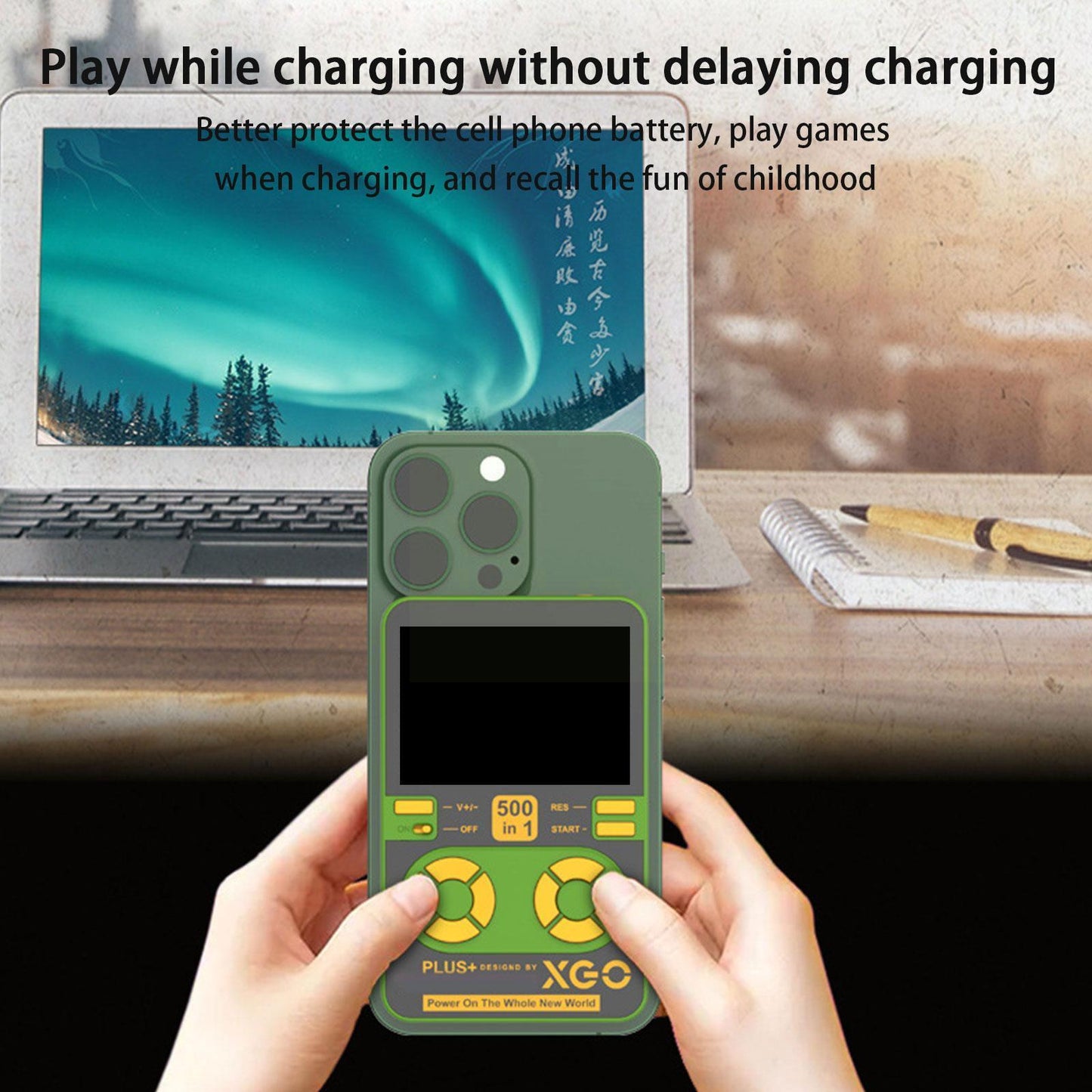 Mini Retro Game Magnetic Power Bank