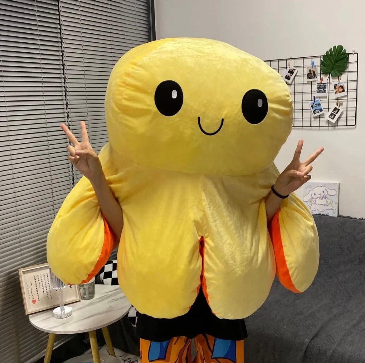 Emotional Giant Octopus Plush Toy