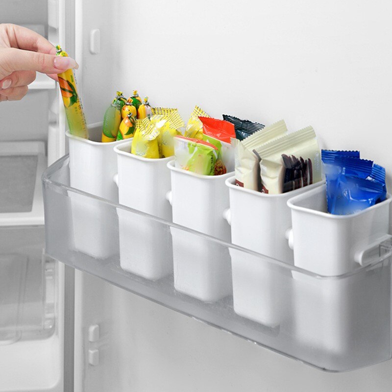 Side Door Refrigerator Organizer Food Storage Box