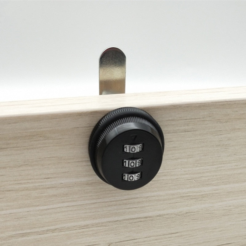 3-Digit Mechanical Password Cabinet Lock - UTILITY5STORE