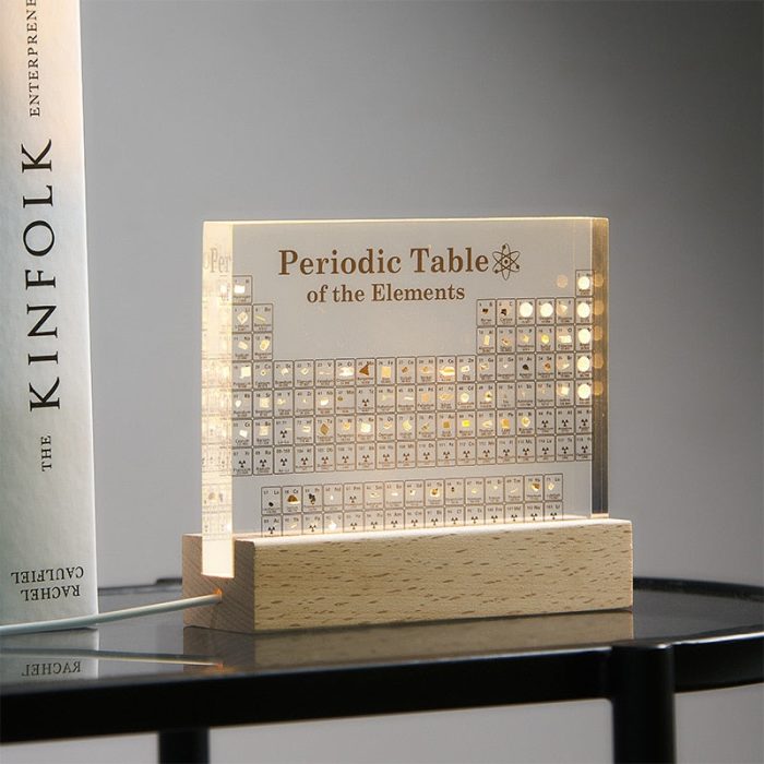 Educational Acrylic Science Periodic Table Decor