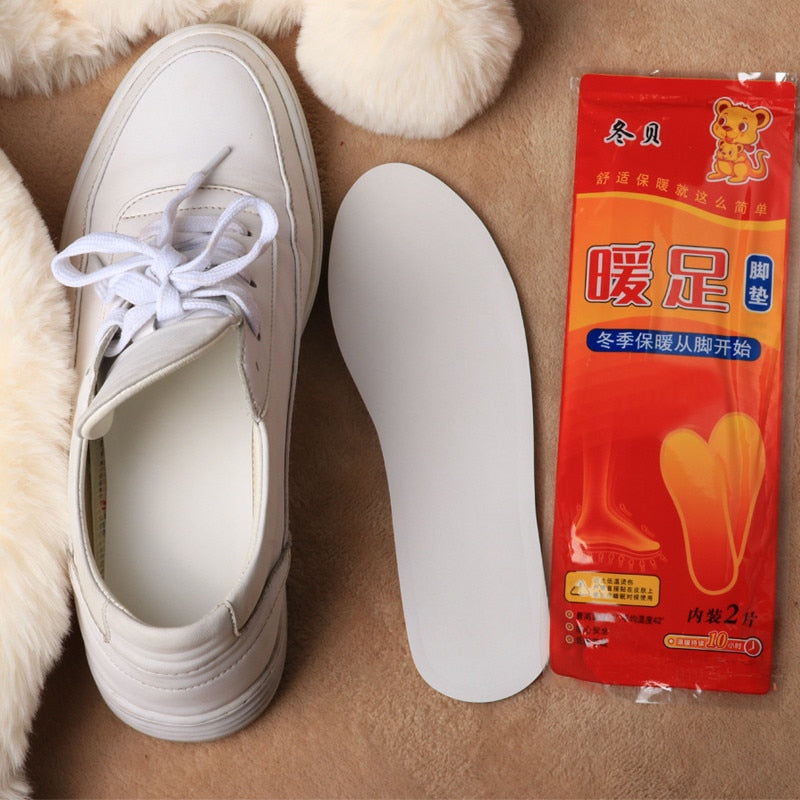 Self-heating Smart Shoe Insoles