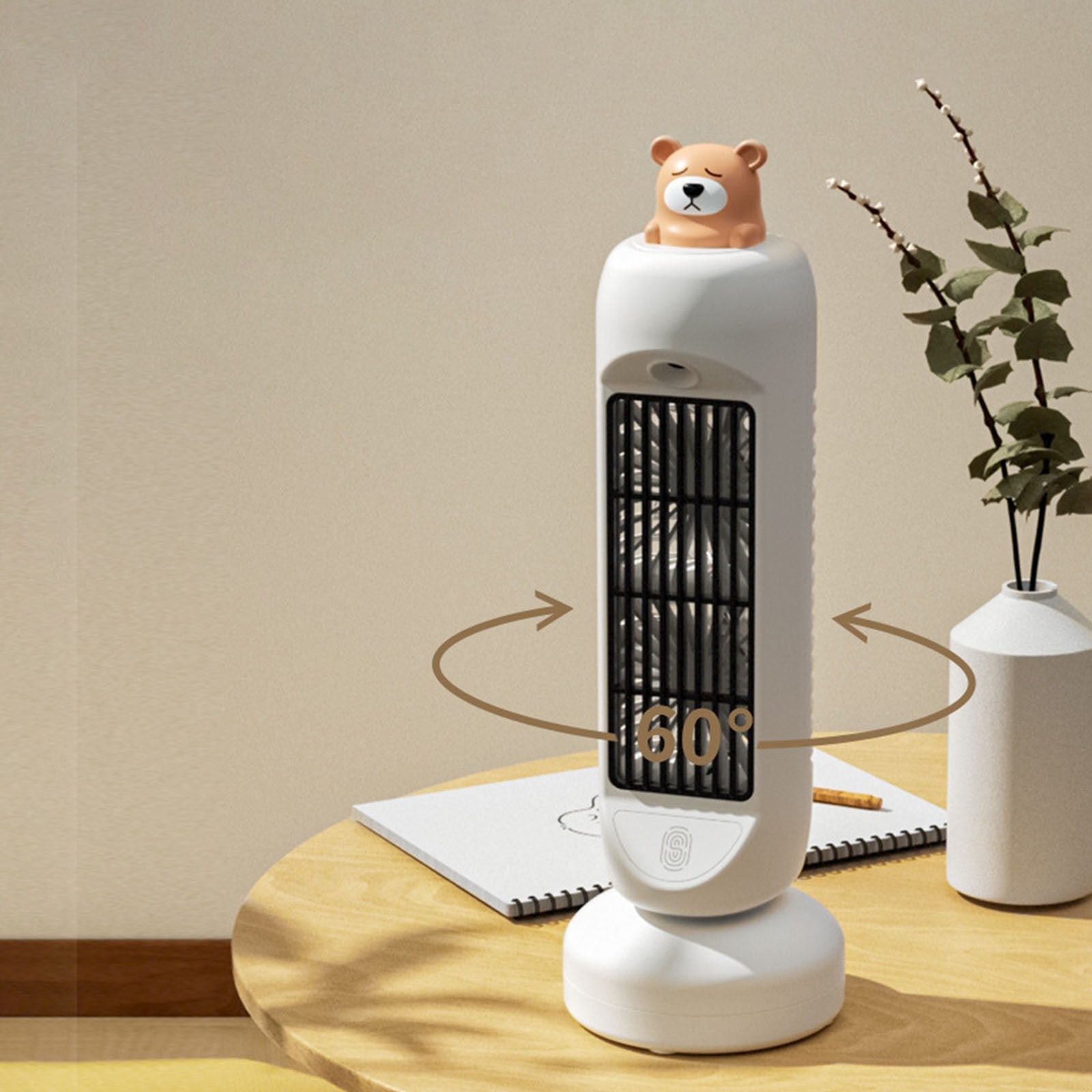 Mini Bear Air Cooler Humidifier Fan