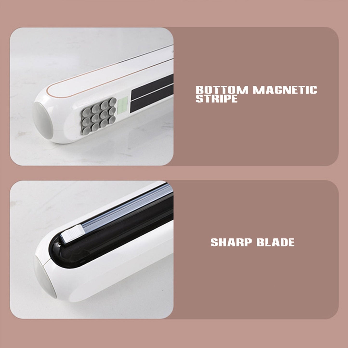 Wall-Mounted Automatic Plastic Wrap Dispenser