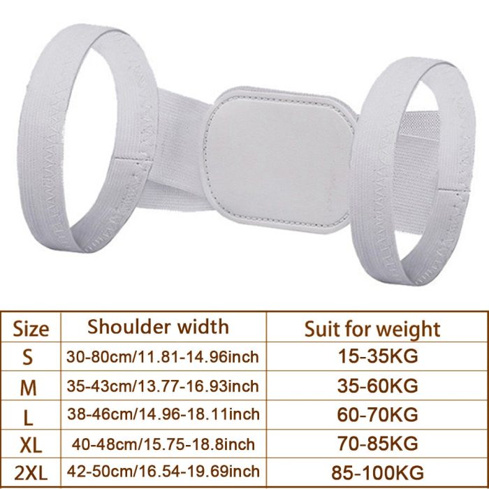 Perfect Posture Adjustable Elastic Back Correction Belt