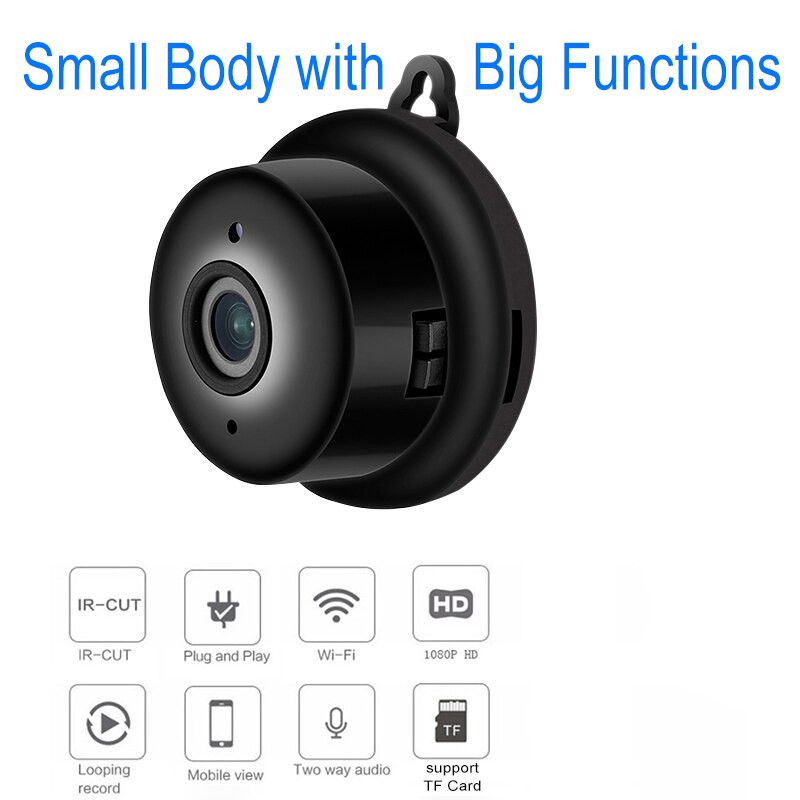 Ultra Mini HD Wifi Night Vision IP Camera