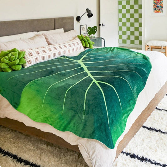 Super Soft Giant Leaf Blanket - UTILITY5STORE