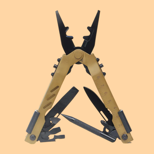 Survival Camping Foldable Knife Pliers Multifunctional Tool