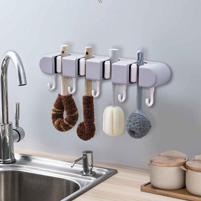 Ultra Clean Wall-Mounted Mop Storage Hook