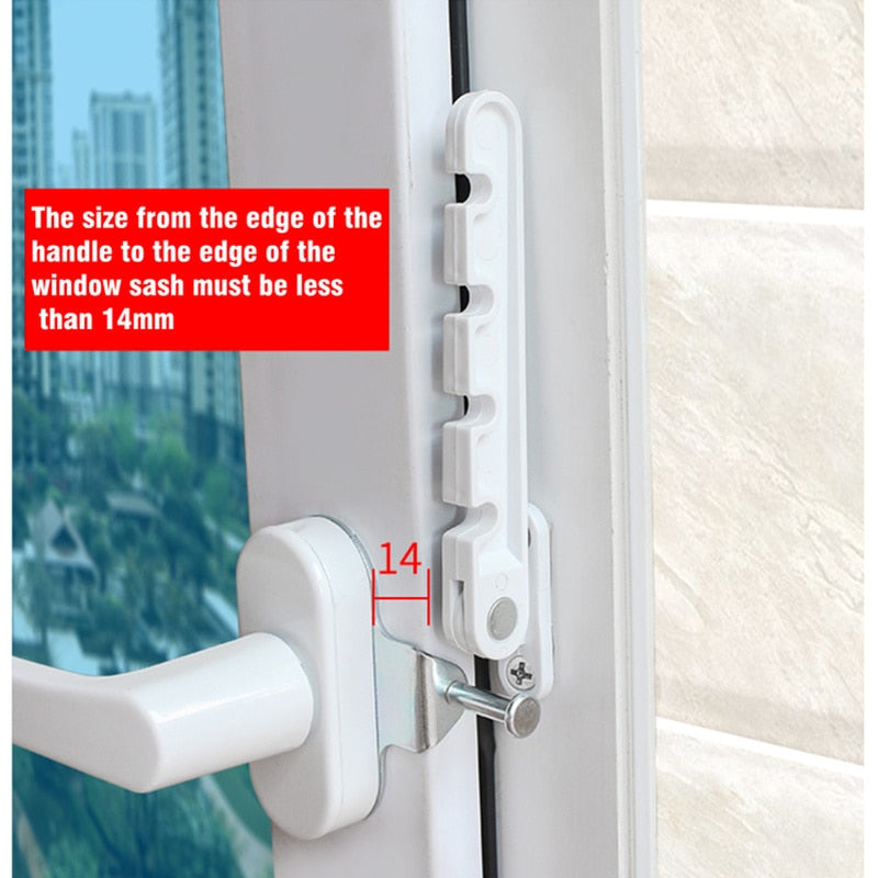 Adjustable Window Limiter Lock