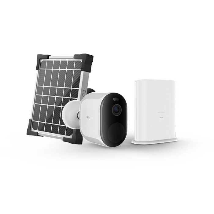 Solar-Powered Magnetic Smart IP Outdoor Security Camera