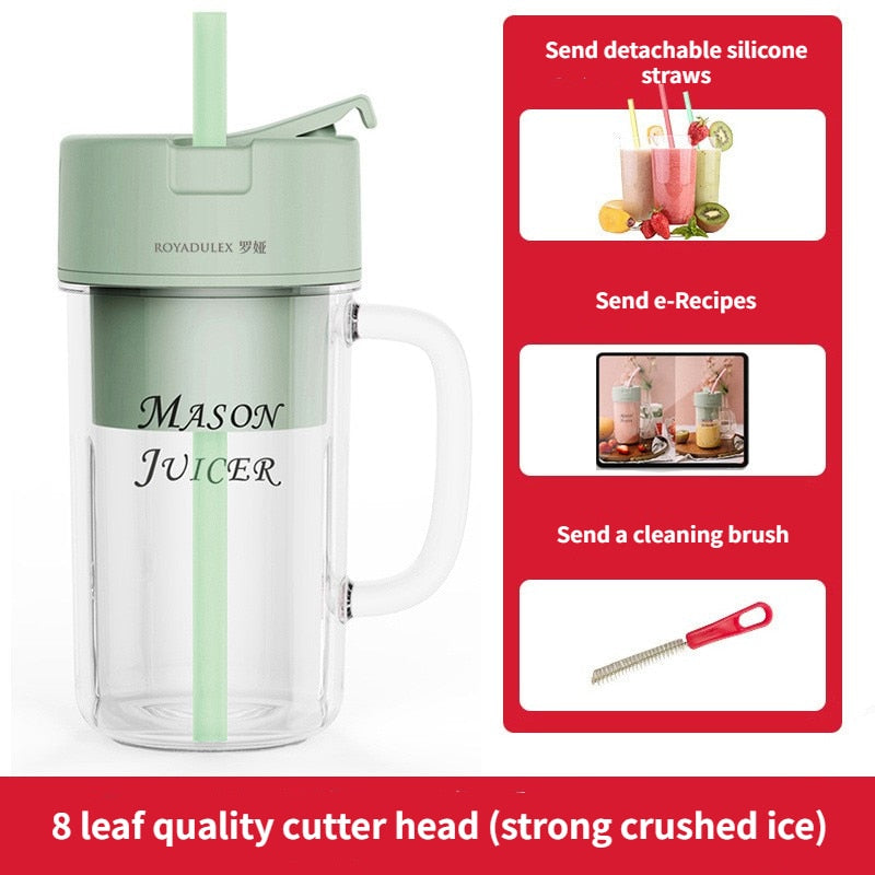 Modern Crush Blend Large Capacity Portable Juicer Cup - UTILITY5STORE