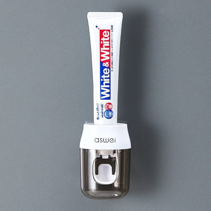 Wall-Hanging Mouthwash Cup Toothbrush Holder