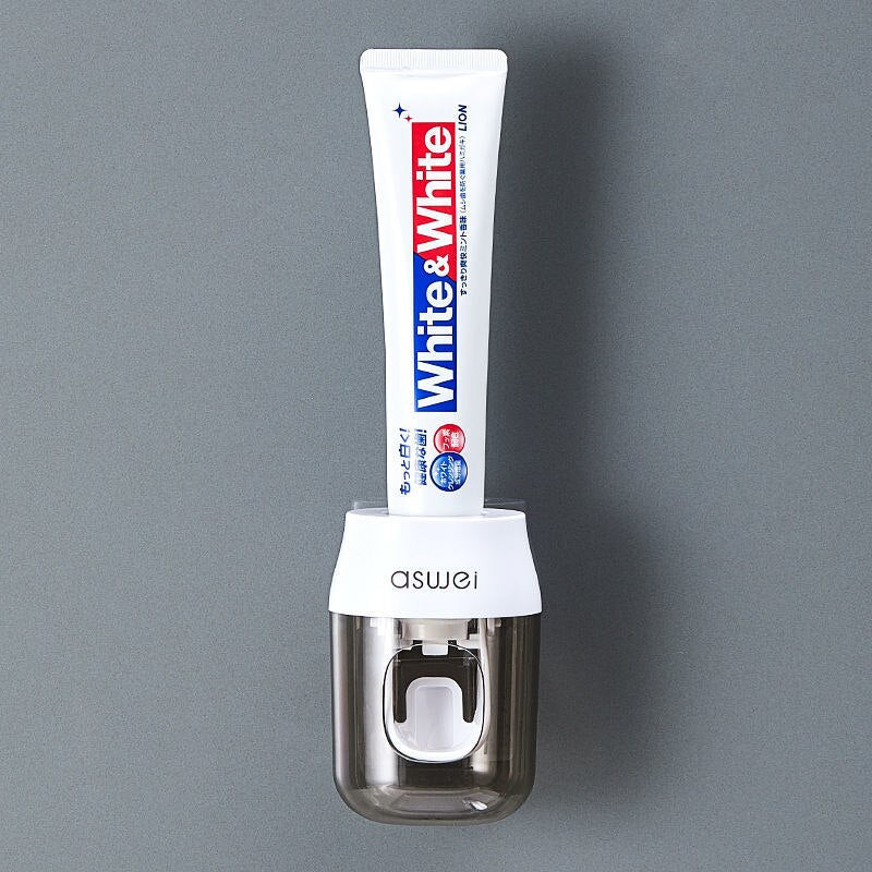 Wall-Hanging Mouthwash Cup Toothbrush Holder