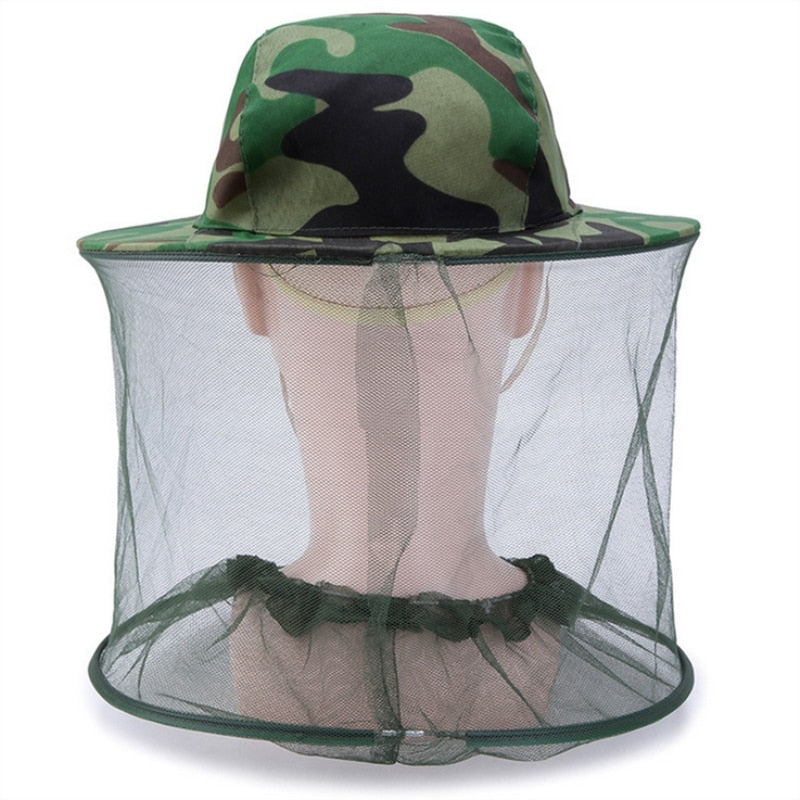 Bug Shield Sun Cover Camping Hat