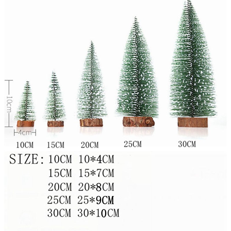 Holiday Cheer Mini Pine Tree Decor