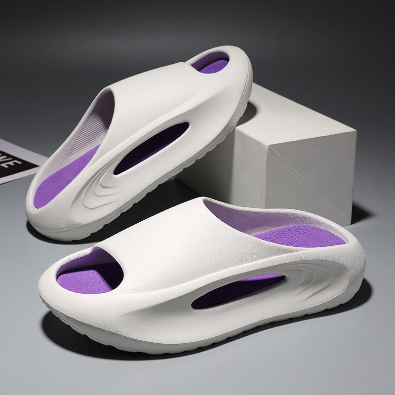 Hollow Out Futuristic Beach Slippers