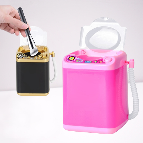 Powder Glow Mini Electric Makeup Brush Washer