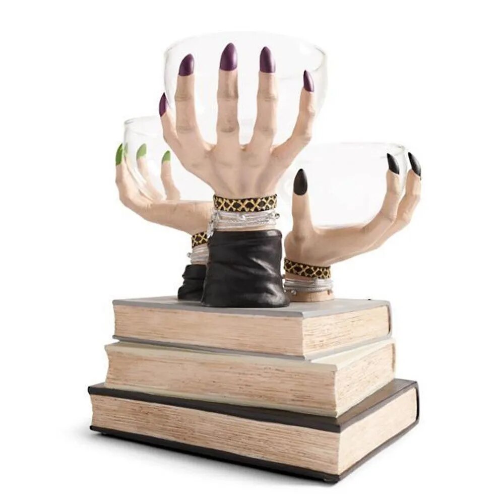 Witch Hand Vintage Resin Party Snack Holder - UTILITY5STORE