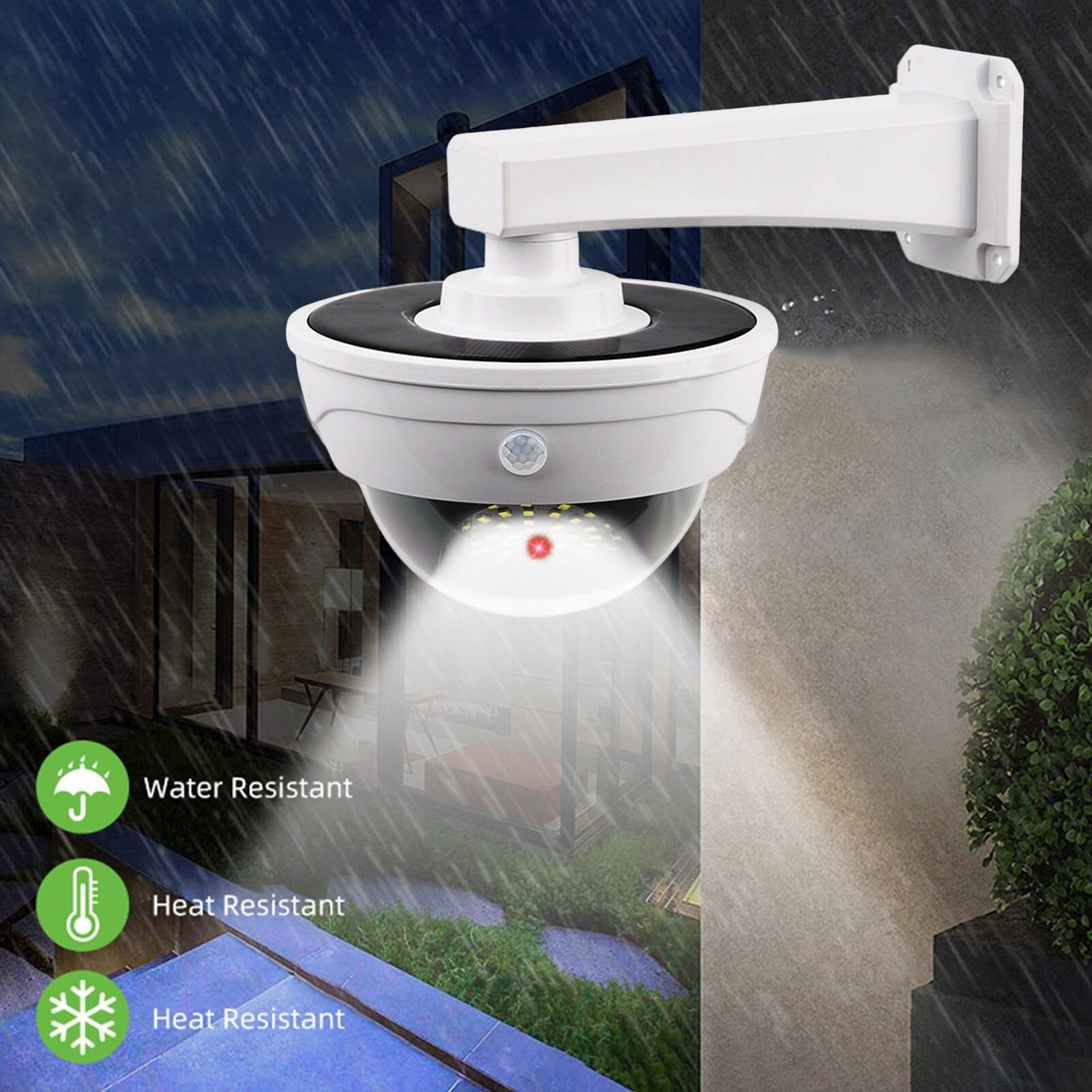 Outdoor Waterproof Solar Dummy Security Camera - UTILITY5STORE